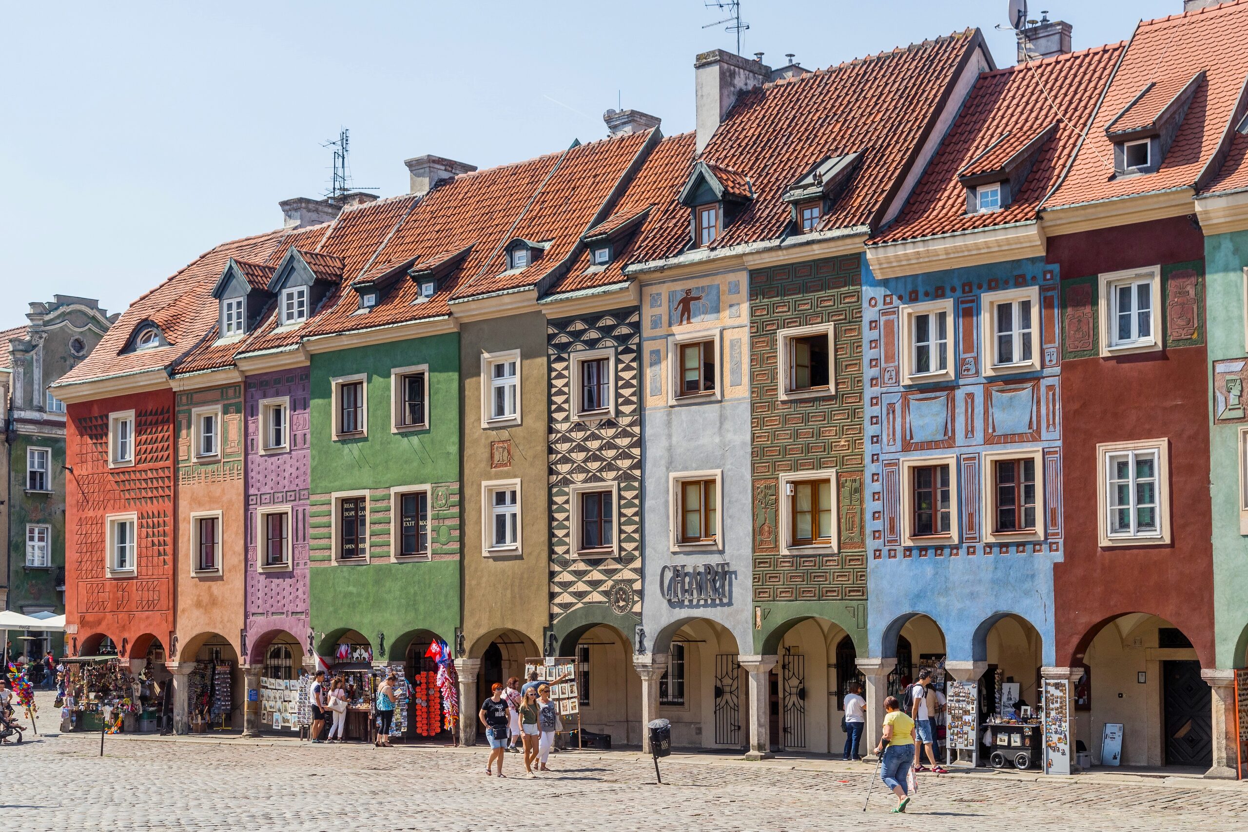 bunte Häuser am Stary Rynek