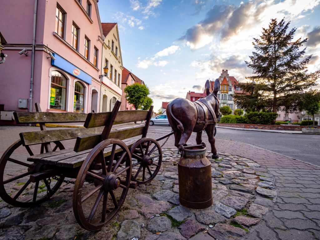 Międzychód - rynek i centrum miasta